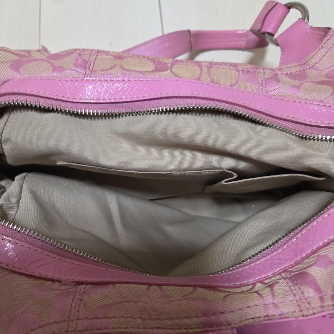 S*i様 COACH ピンク バッグ