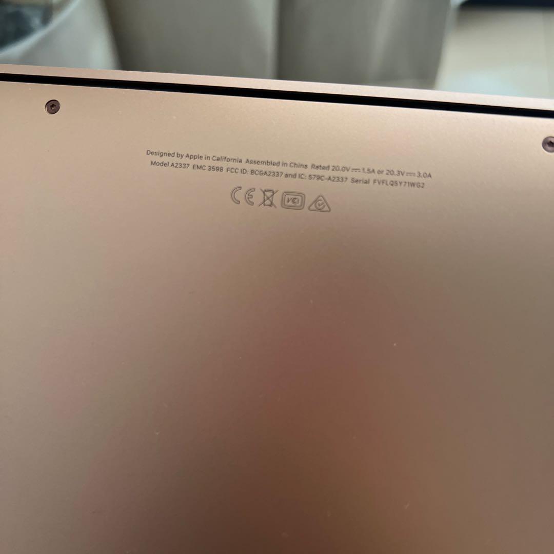 MacBook Air ピンクゴールド