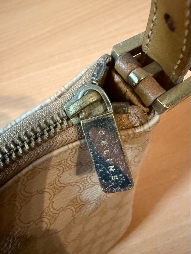 CELINE セリーヌマカダム柄 ミニショルダーバッグ ヴィンテージ