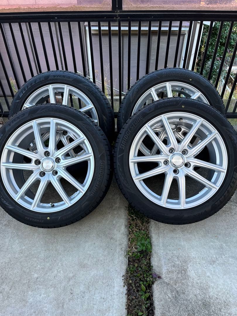 最終値下げ！☆バリ山☆ブリヂストンスタッドレス♪18インチ！綺麗☆ 手渡し限定