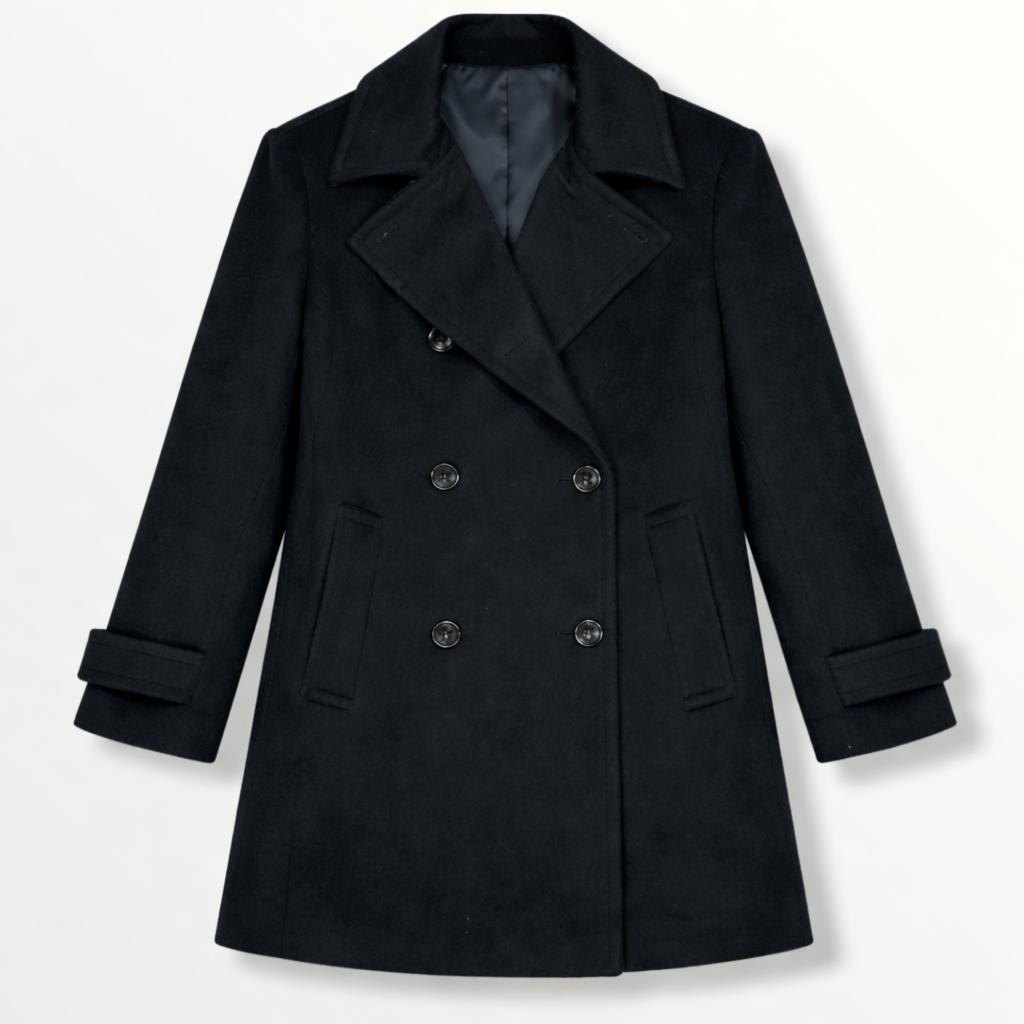 未使用品 カシミヤ100% 大きめサイズ LL RULE ルーレ Pコート