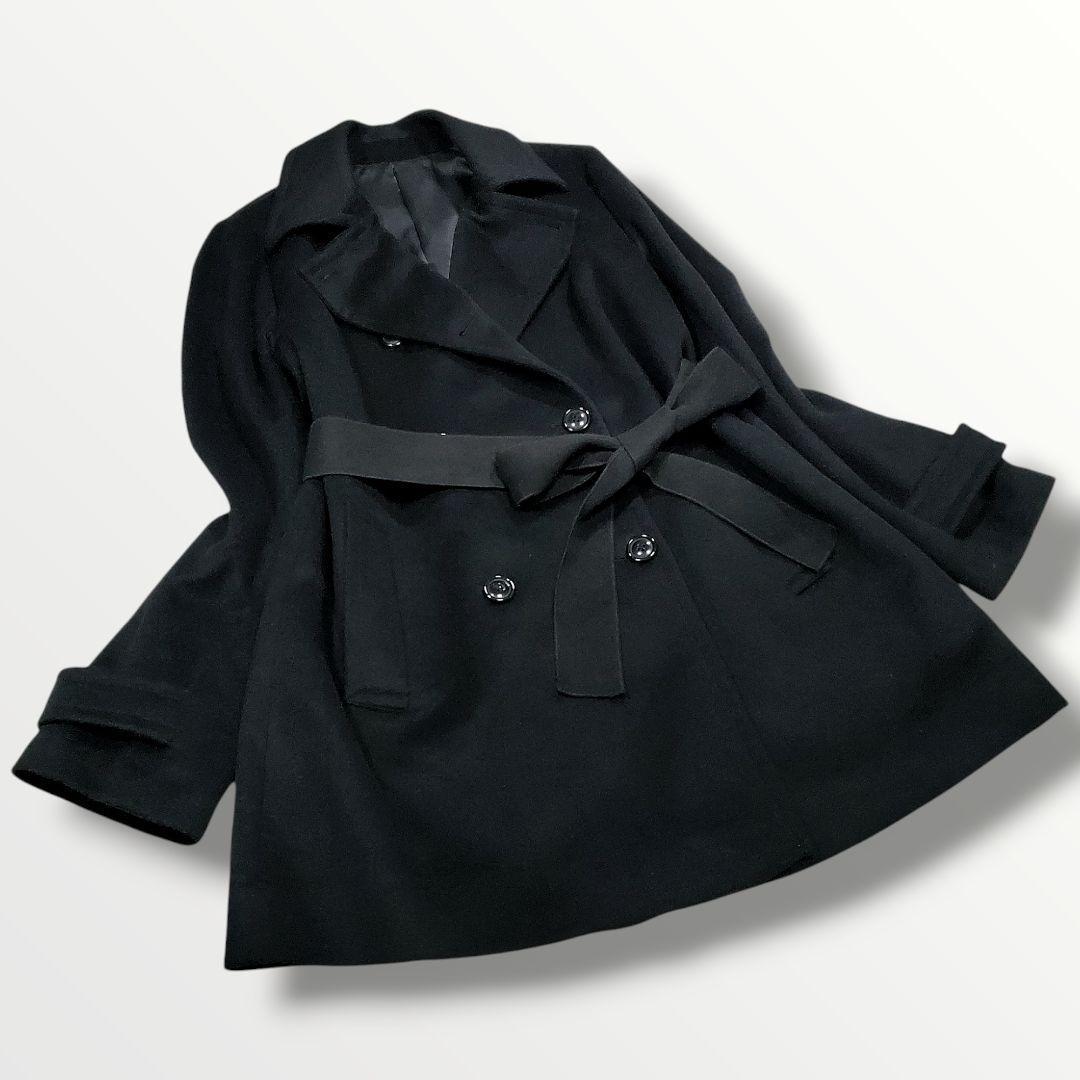 未使用品 カシミヤ100% 大きめサイズ LL RULE ルーレ Pコート