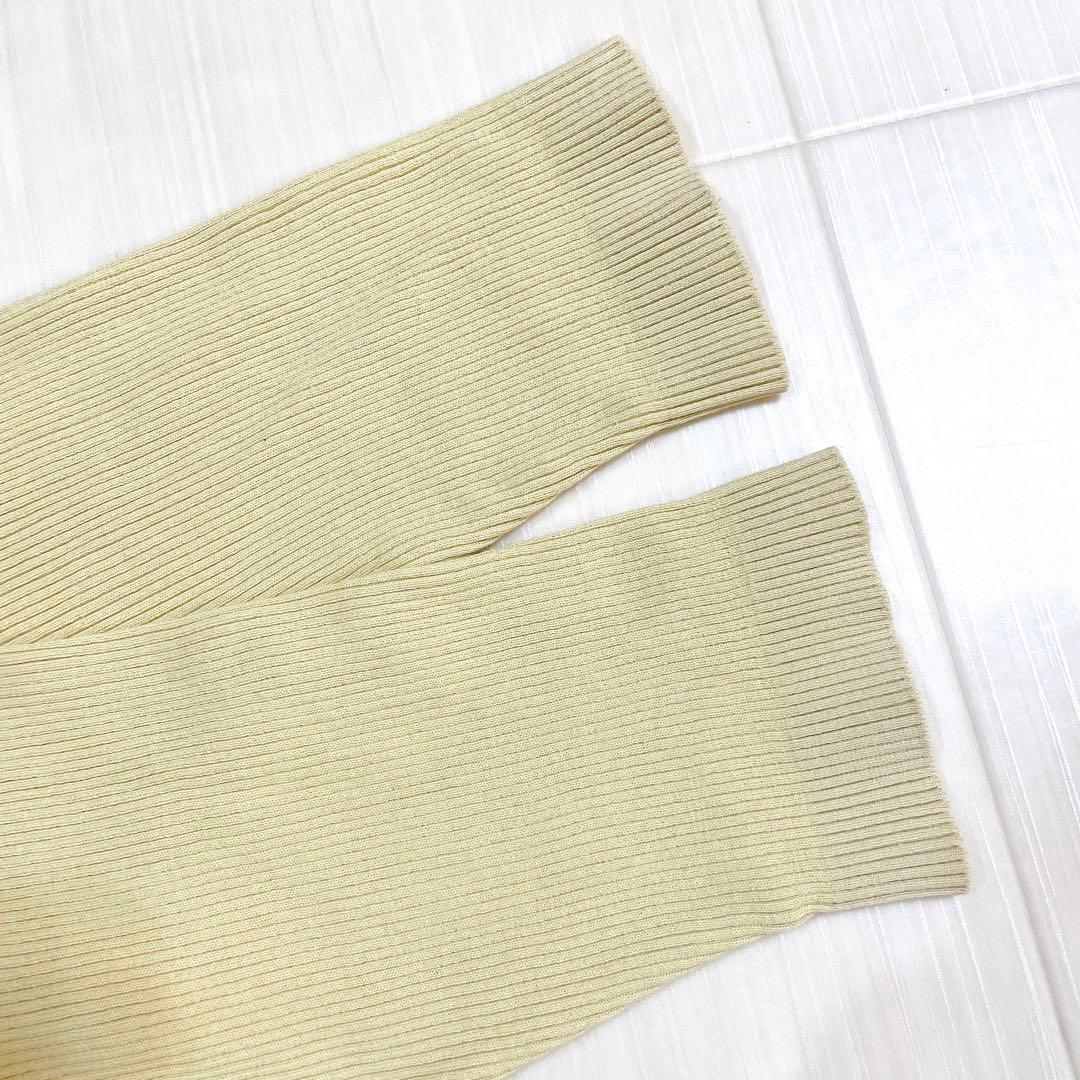 美品✨AURALEE GIZA RIB KNIT POLO