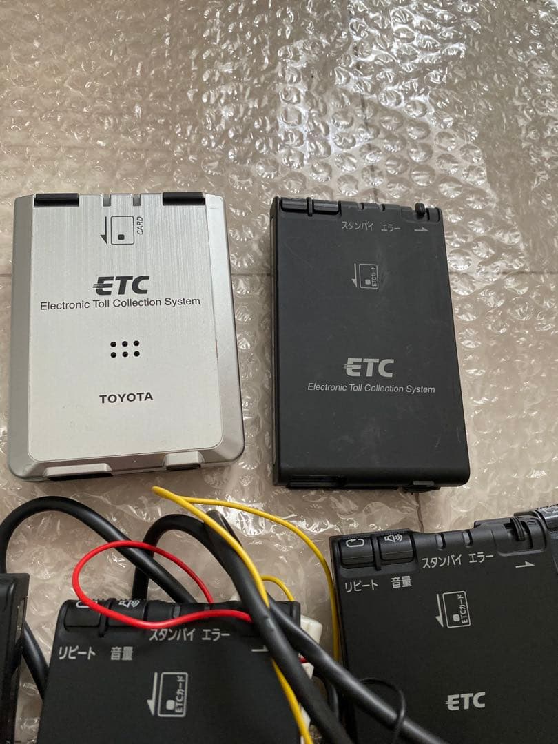 ETC車載器 まとめ売り　7個セット　軽登録