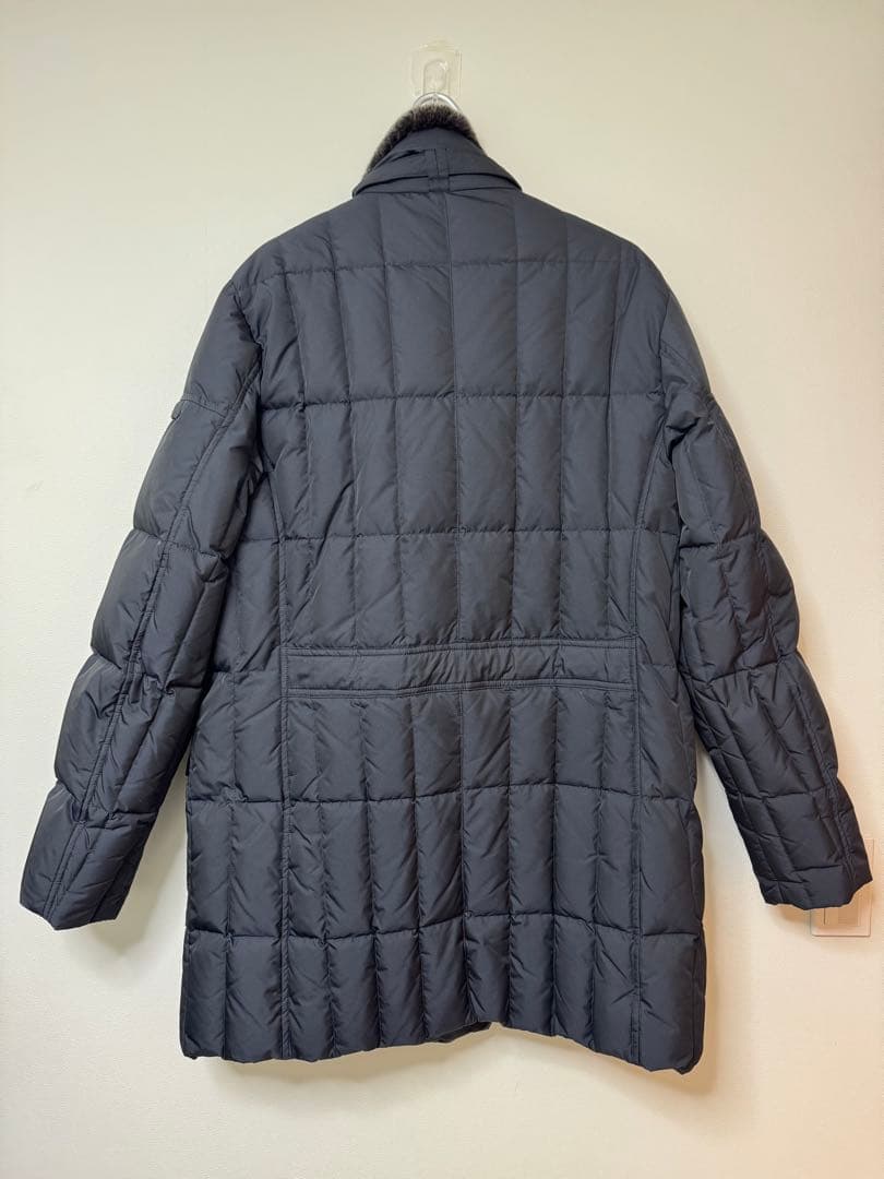 【美品・ムーレー】ダウンジャケット モーリス ネイビー 58サイズ