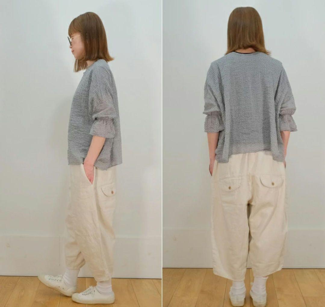 tumugu ツムグ 9.5ozコットンリネンデニム ティンカーパンツ