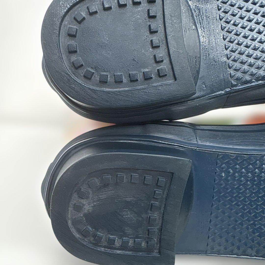 COACH コーチ ストライプ レインブーツ 長靴 未使用品 マルチカラー