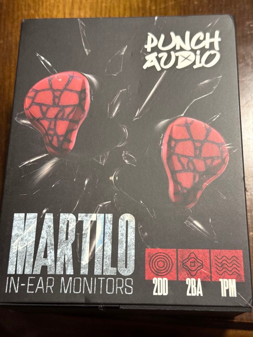 Punch Audio Martilo おまけイヤホンポーチ付き