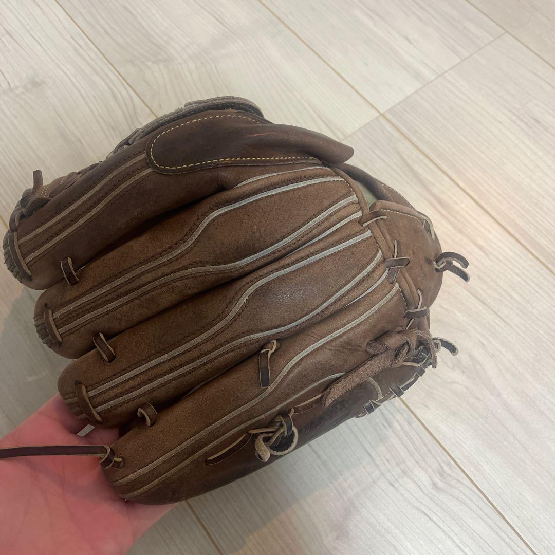 asics ゴールドステージ 硬式グローブ ブラウン