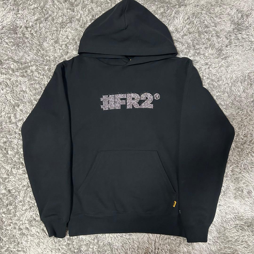 #FR2 Rhinestone Hoodie Mサイズ