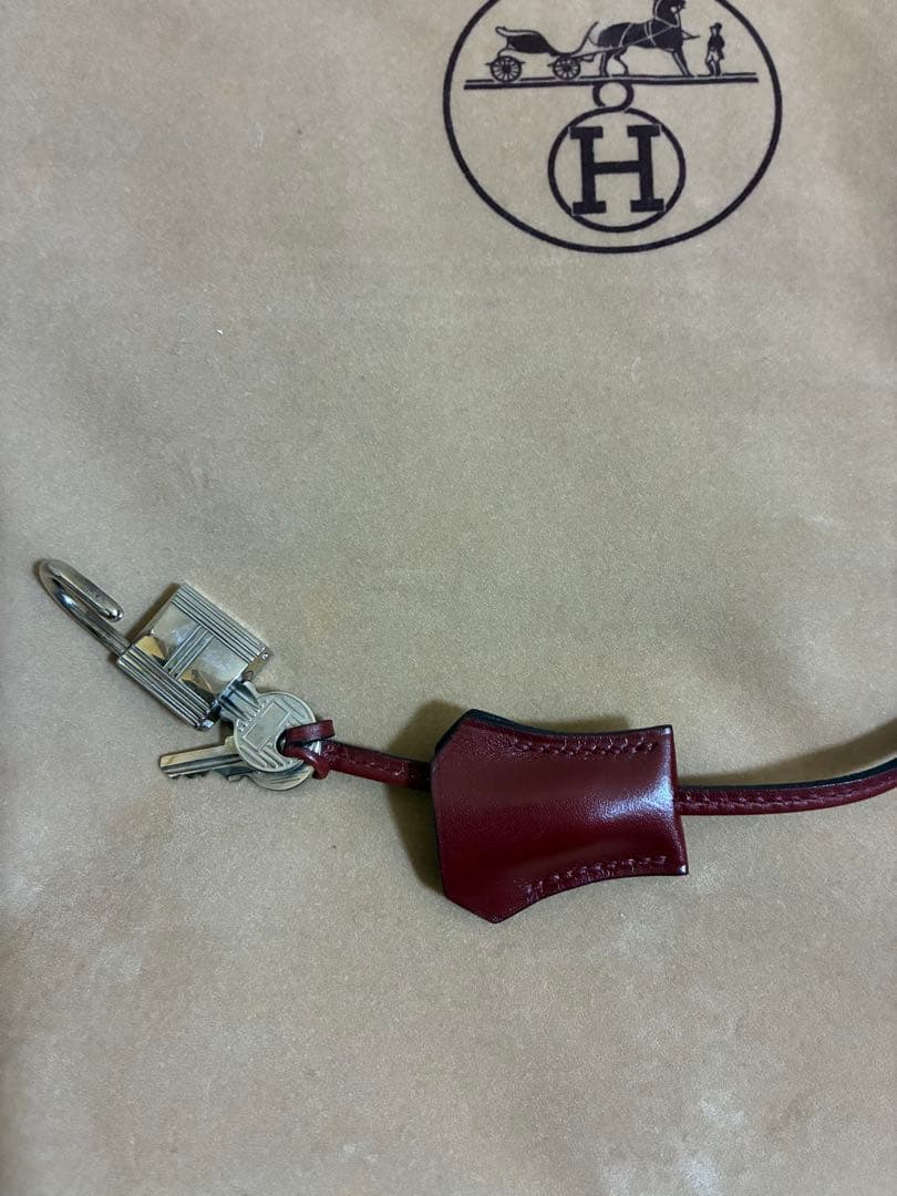 HERMES エルメス ボリード31 カーフ ⬜︎D刻 SV金具 本物正規品