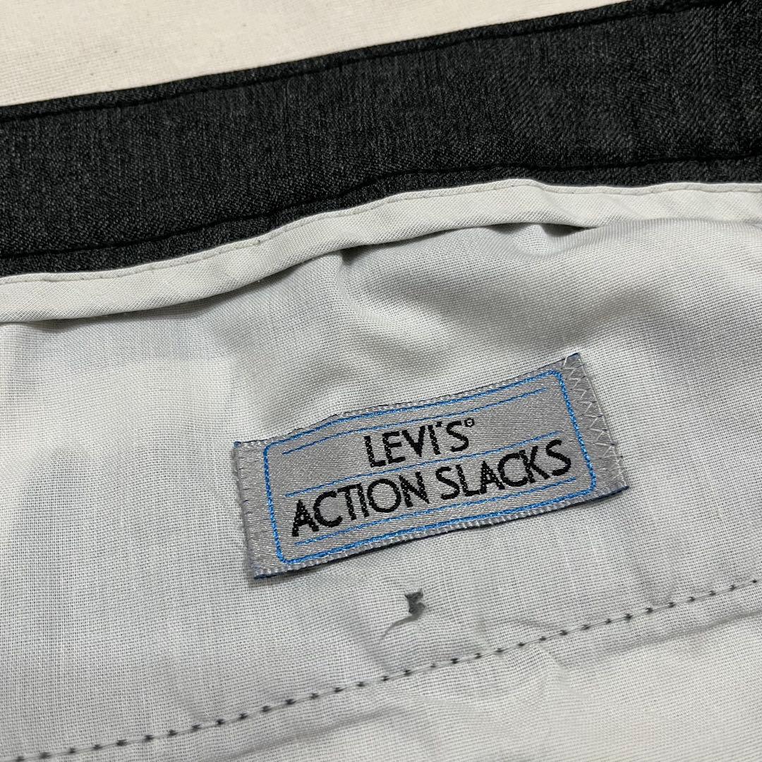 W33L30 美品 USA 90s Levi's アクションスラックス スタプレ