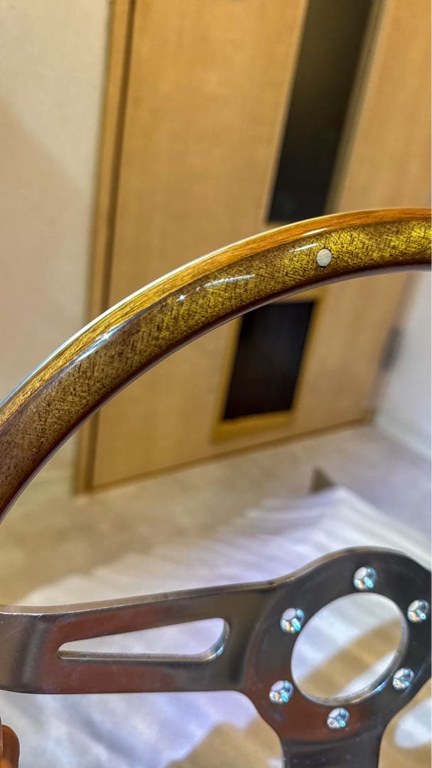 DEPO RACING クラシックウッド ステアリング