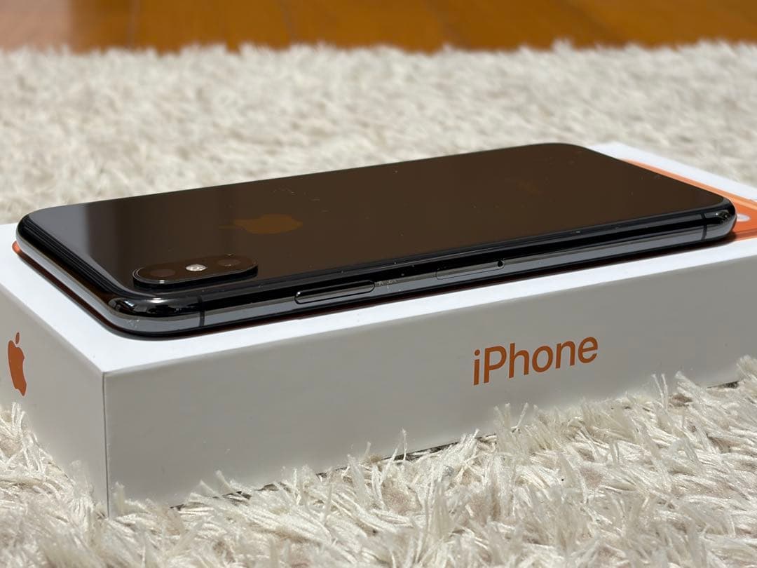 Apple iPhone X スペースグレイ 256GB SIMフリー 中古