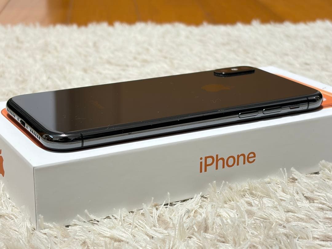 Apple iPhone X スペースグレイ 256GB SIMフリー 中古