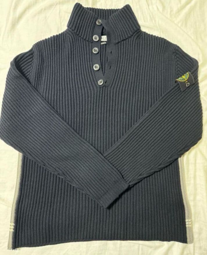 マンさん専用stone ローゲージ　ニットセーター　2003aw