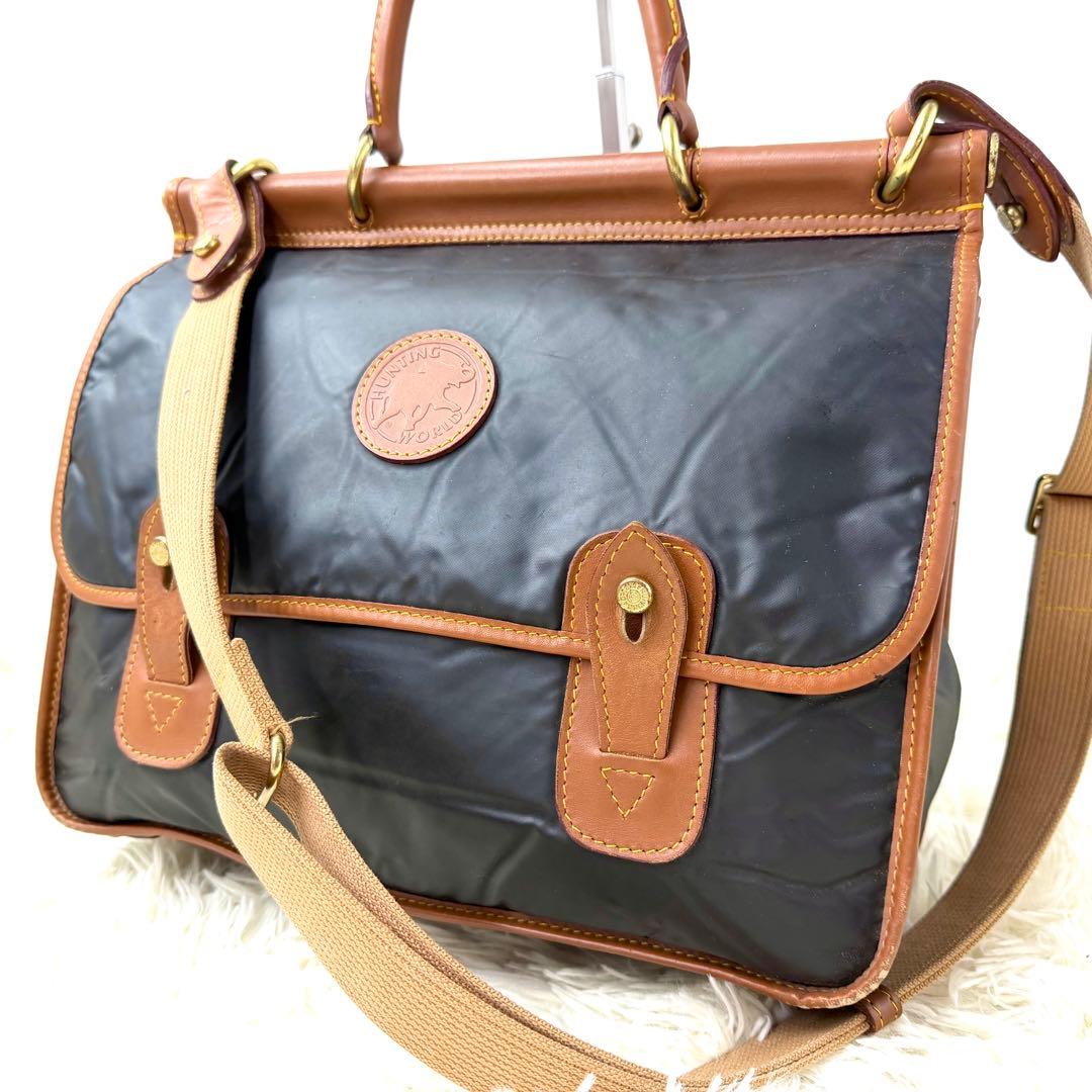 HUNTING WORLD ハンティングワールド ショルダー バッグ バチュー