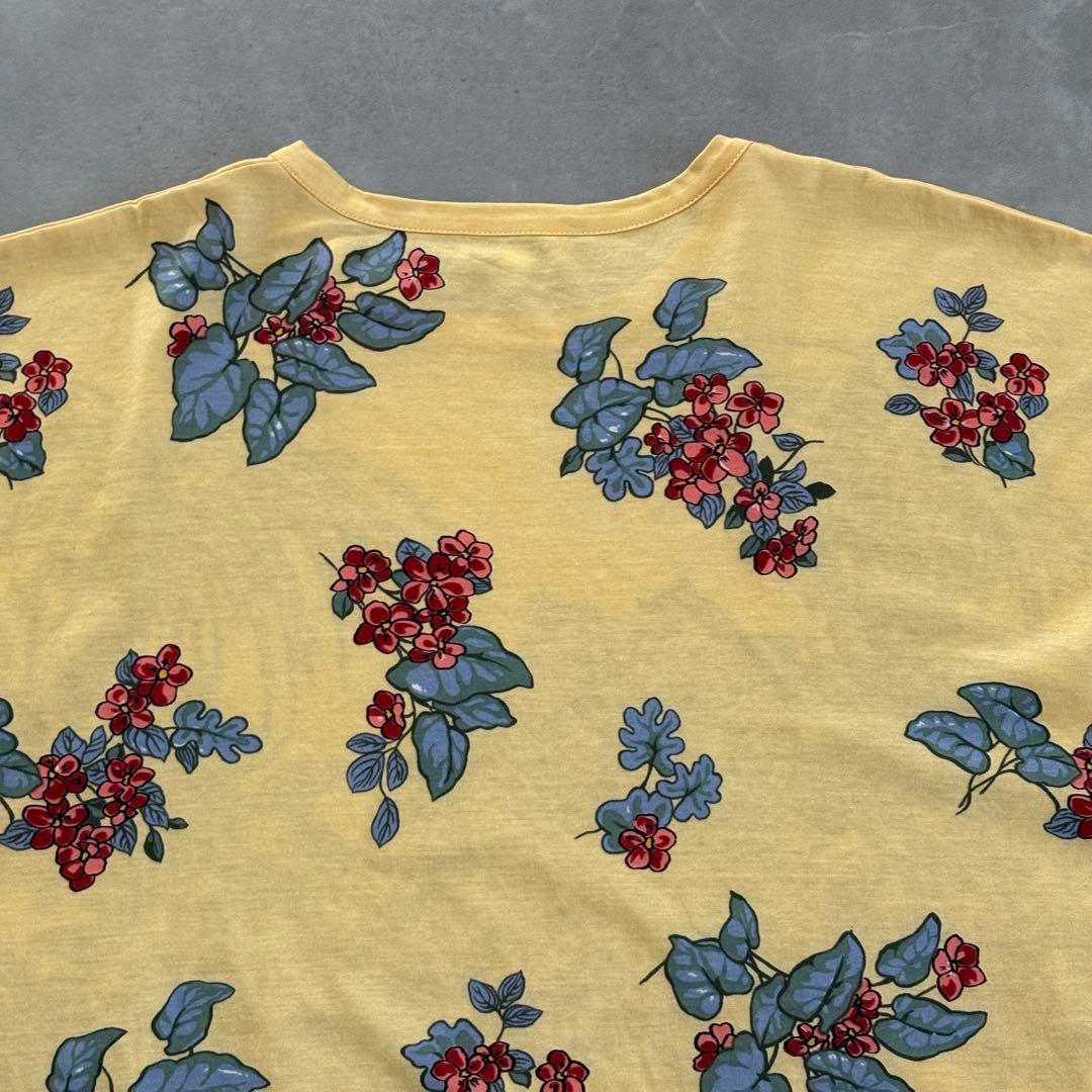 エルメス HERMES JUNGLE LOVE ヒョウイエロー Tシャツ 【S】