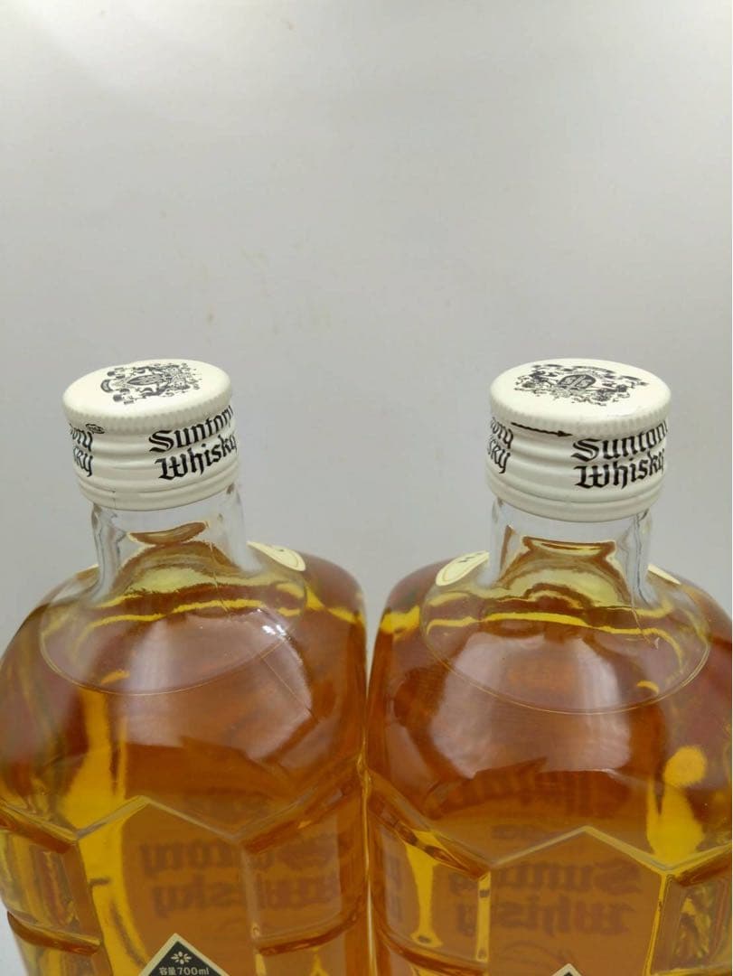 Suntory Whisky 700ml 白角 クリア＆スムース 2本セット