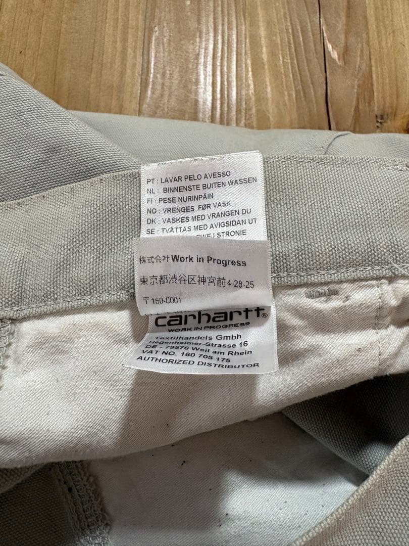 フ*ク様 CARHARTT WIP DOUBLE KNEE PANT 32×32
