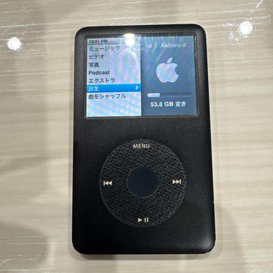 【動作確認済み】Apple iPod Classic 第6世代 80GB