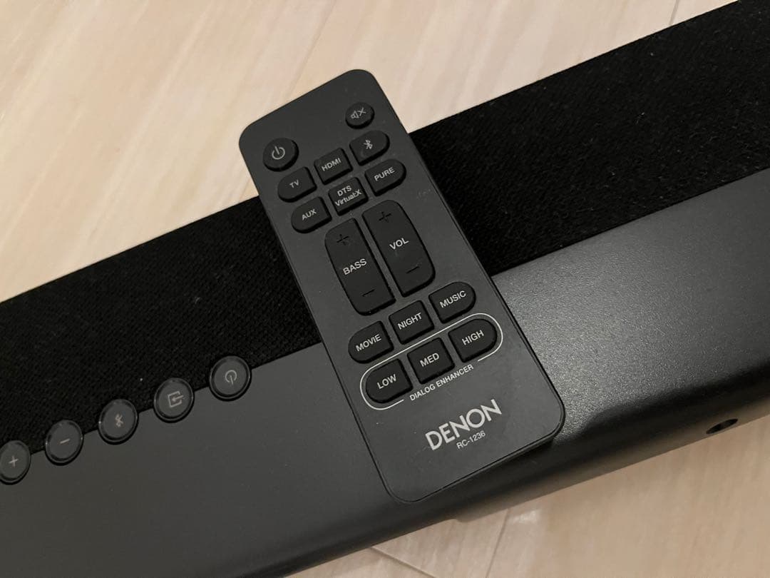 【送料込】美品DENON （デノン）DHT-S216 サウンドバー