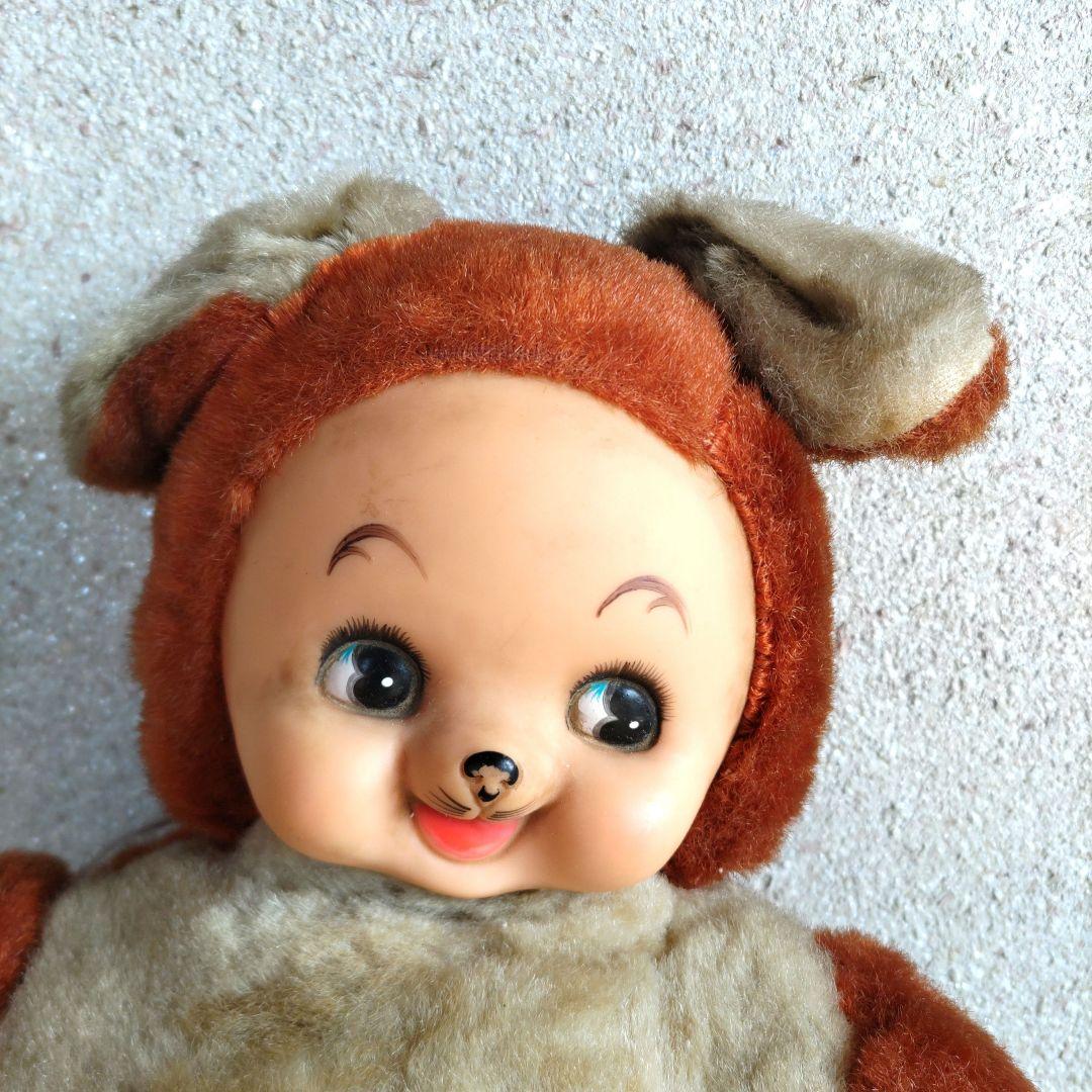 レア！ラバーフェイスドール　くまぬいぐるみ