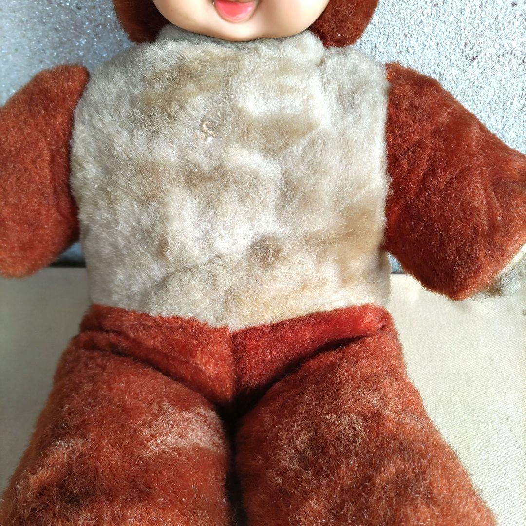 レア！ラバーフェイスドール　くまぬいぐるみ