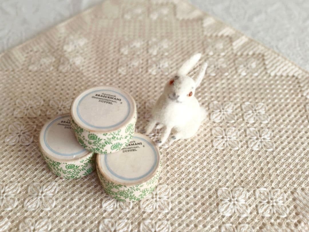 【ちびたんさま】vintage ୨୧ 真っ白な 可愛い ウサちゃん