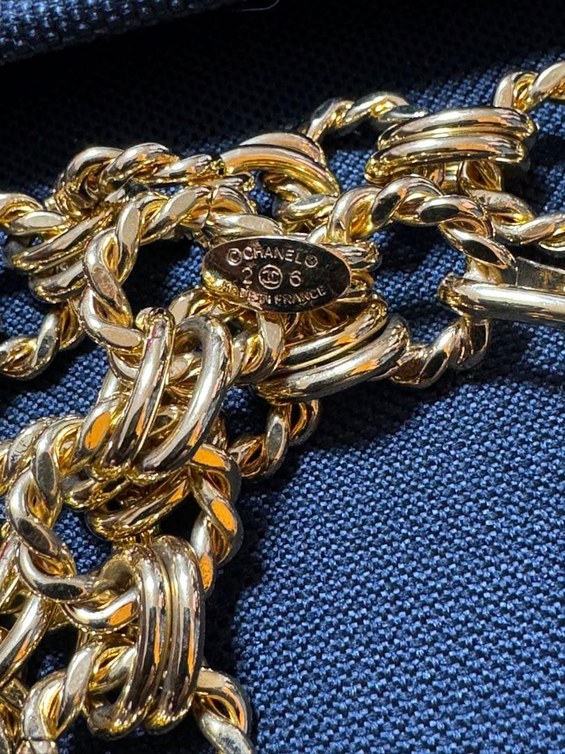 CHANEL ヴィンテージチェーンベルト　レア