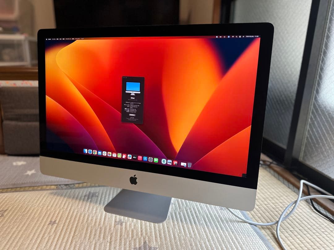 美品✨iMac 27インチ 2017年 メモリ40GB 初期化済