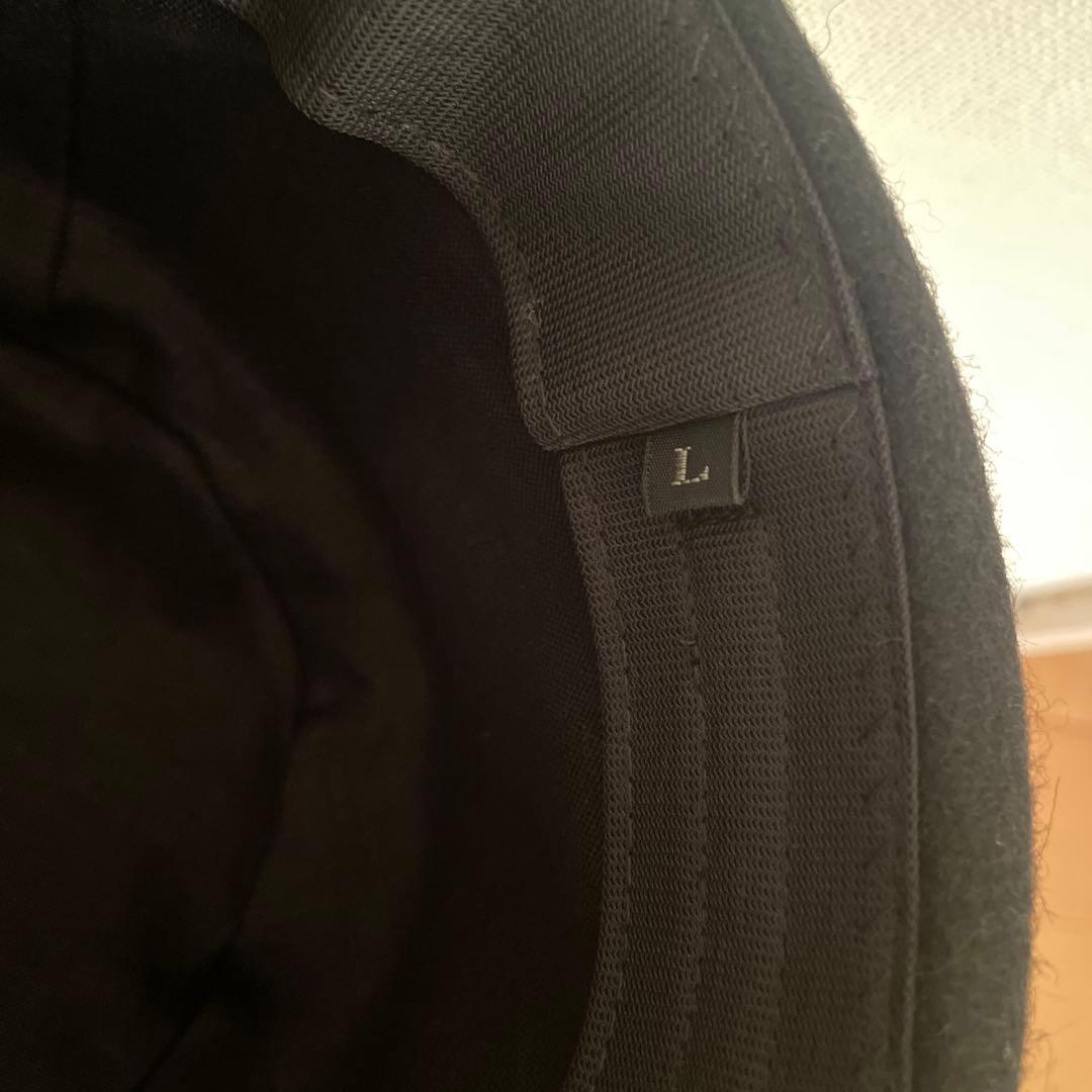 mite えん帽子メルトン生地Lサイズ