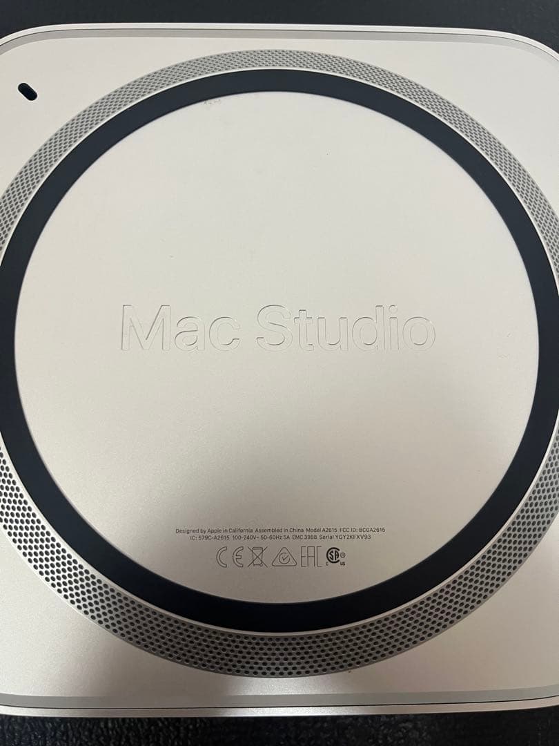 Mac Studio（M1 Max 512GB）