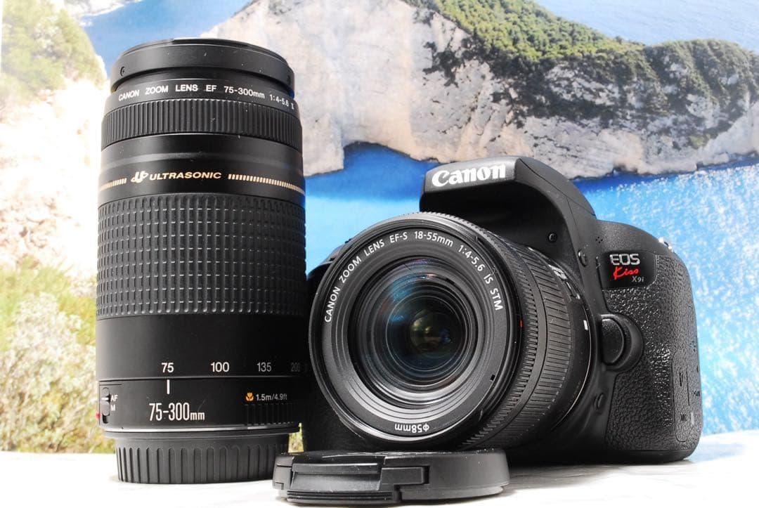 Canon EOS Kiss X9i ダブルレンズセット　一眼レフ❤️エモ写真❤️