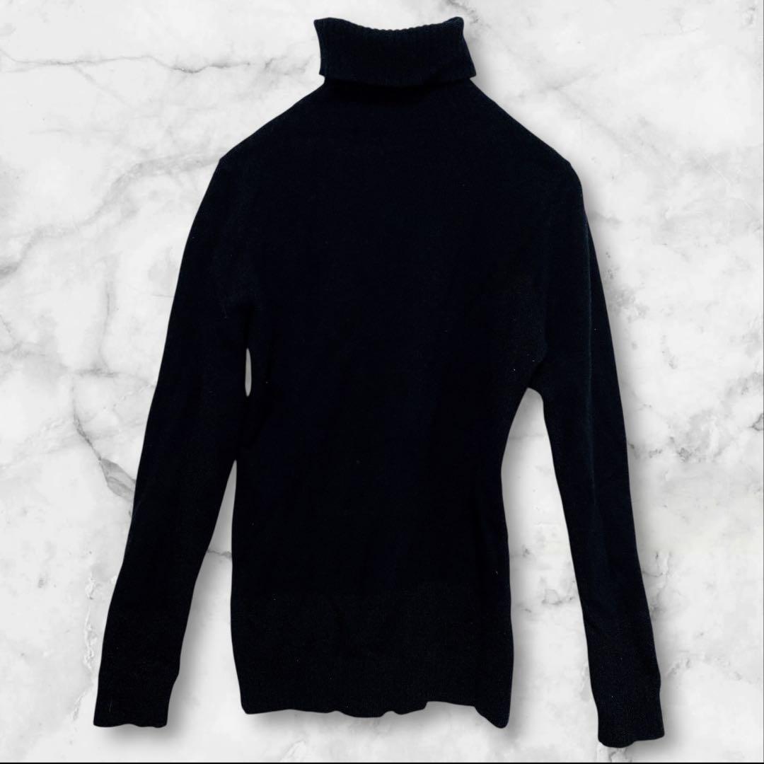 希少✨ヒステリックグラマー バイクガール タートルネック ニット セーター 黒