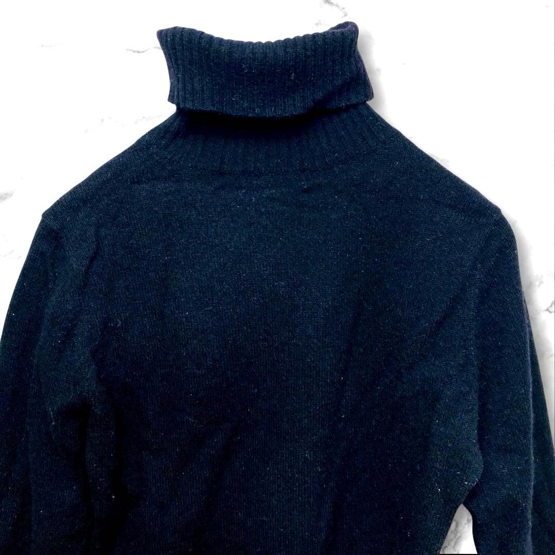 希少✨ヒステリックグラマー バイクガール タートルネック ニット セーター 黒