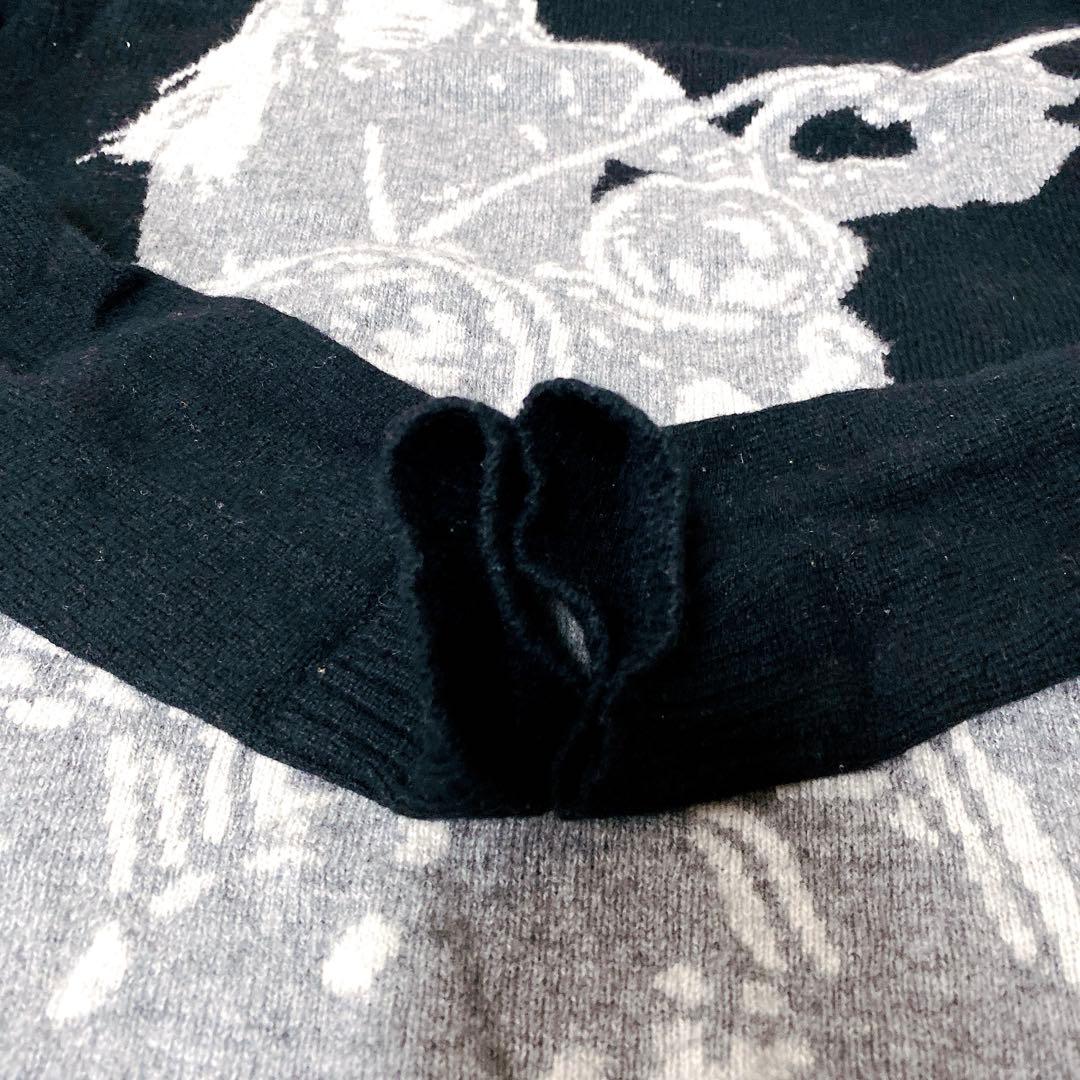 希少✨ヒステリックグラマー バイクガール タートルネック ニット セーター 黒