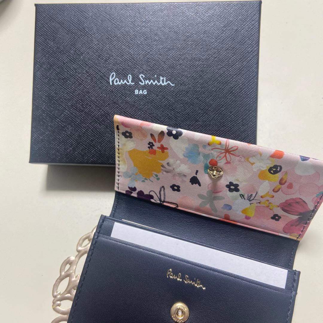再お値下げ✨格安✨定価20,000円超✨新品未使用Paul Smith 黒名刺入