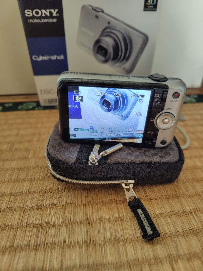 【動作確認済】SONY Cyber-shot DSC-WX7 シルバー