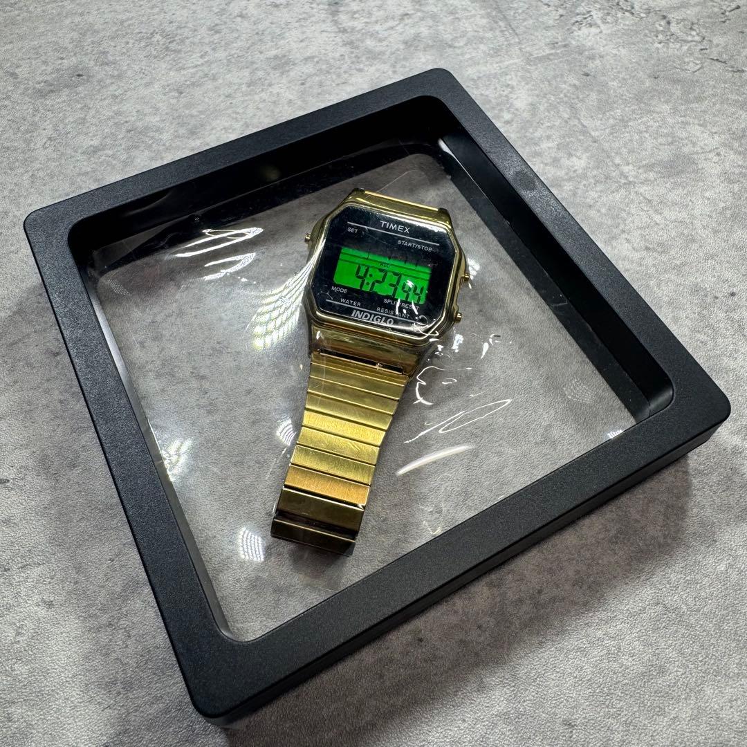 Supreme TIMEX 腕時計 Digital Watch マルジェラ 金