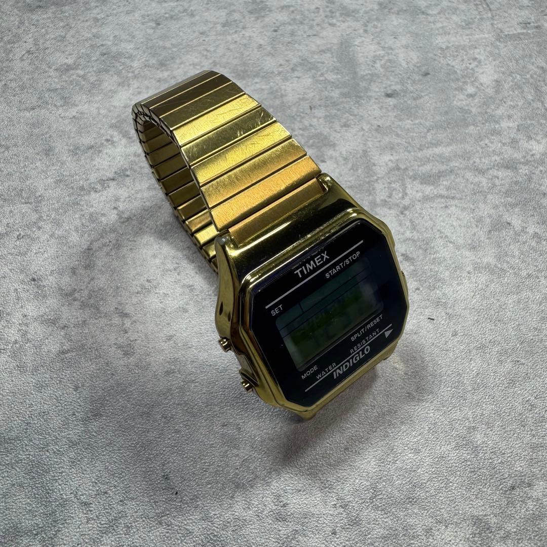 Supreme TIMEX 腕時計 Digital Watch マルジェラ 金