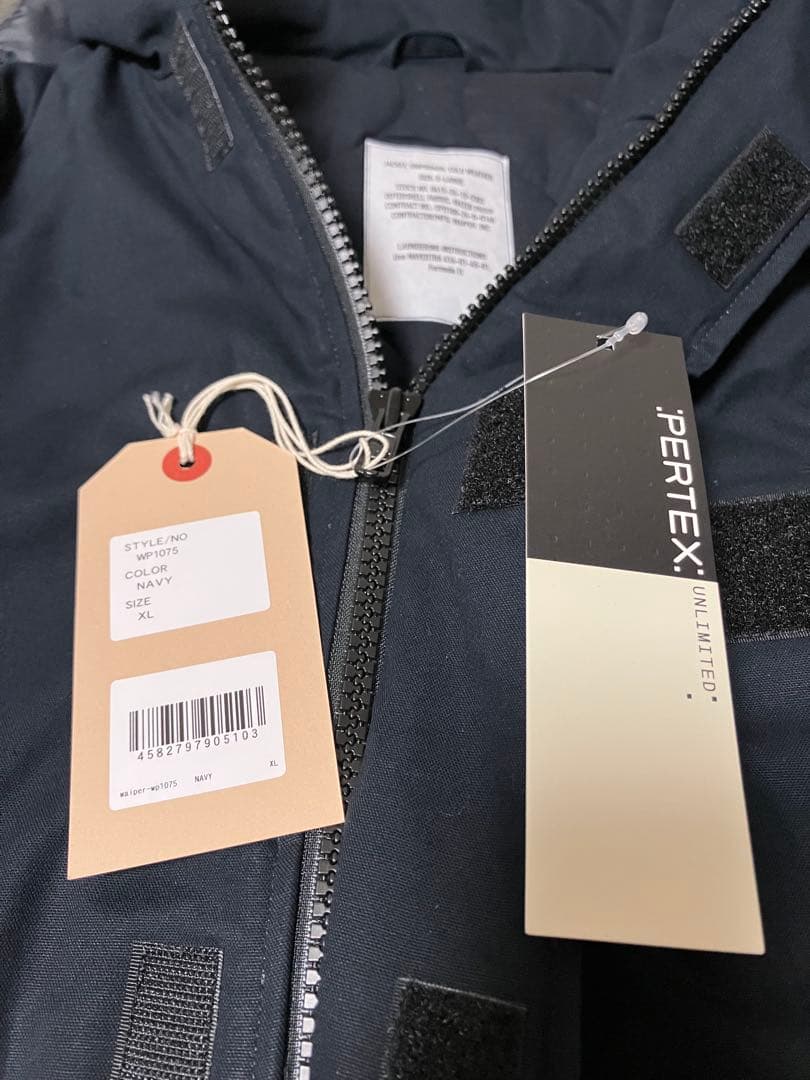 WAIPER 米軍 U.S.NAVY シップボードジャケット ネイビー XL