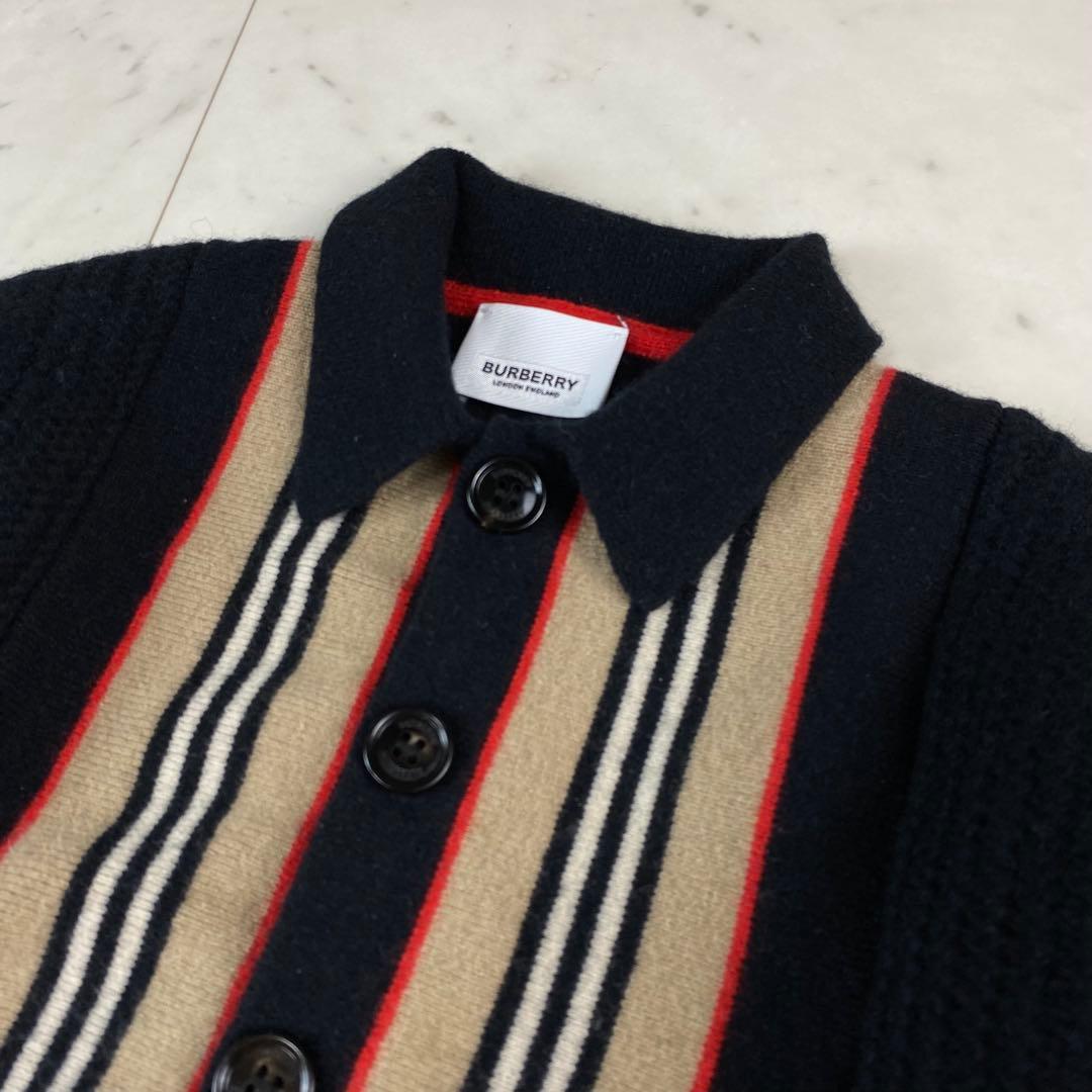 m*4様 現行タグ 4Y◎バーバリー　ニットカーディガン　スウェットパンツ　セッ