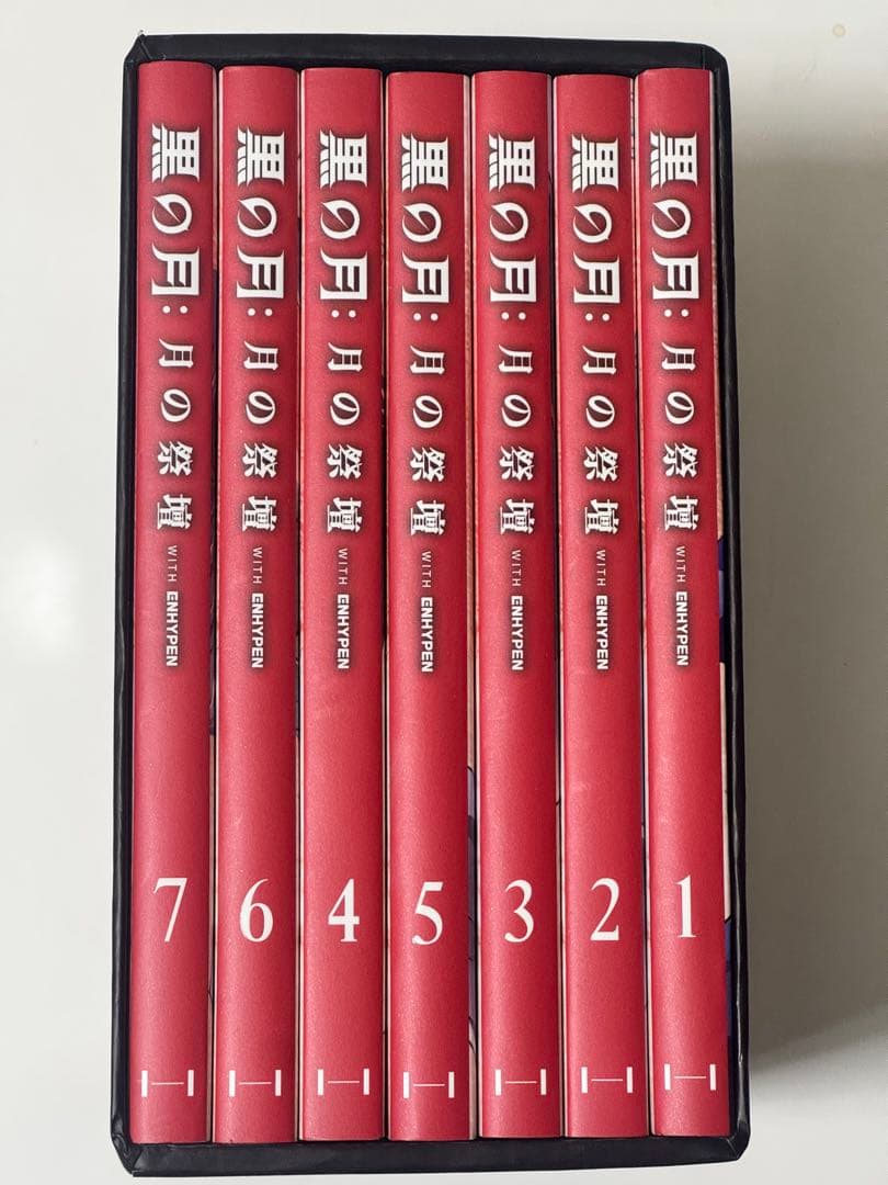 【ENHYPEN】 Dark Moon 黒の月 漫画全7巻［日本語版］