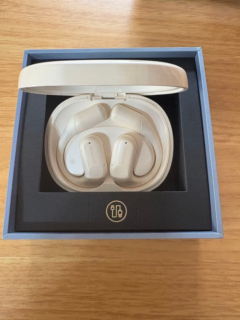 新品・未使用 Zenchord1 ワイヤレスイヤホン ホワイト動作確認OK