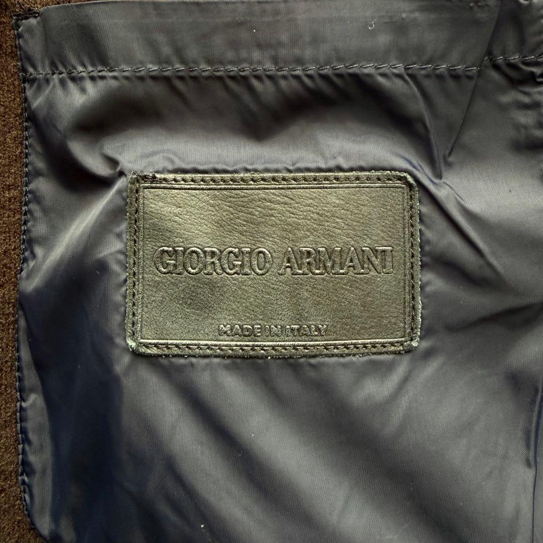極美品✨ジョルジオアルマーニ 最高級レザータグ テーラードジャケット 54