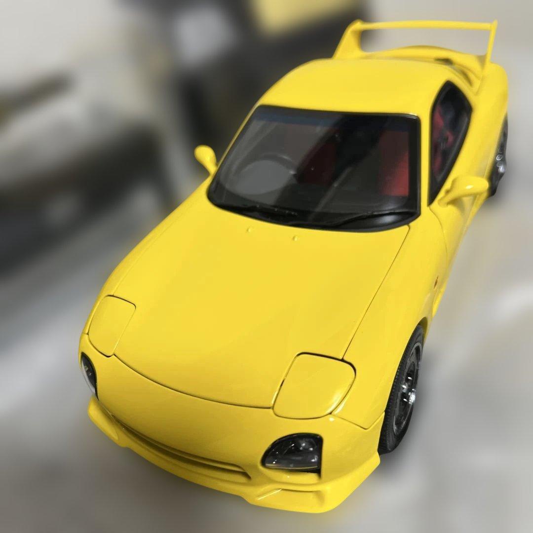 訳あり箱ダメージ　ポーラーマスター1/18マツダRX-7 FD3S 599台限定
