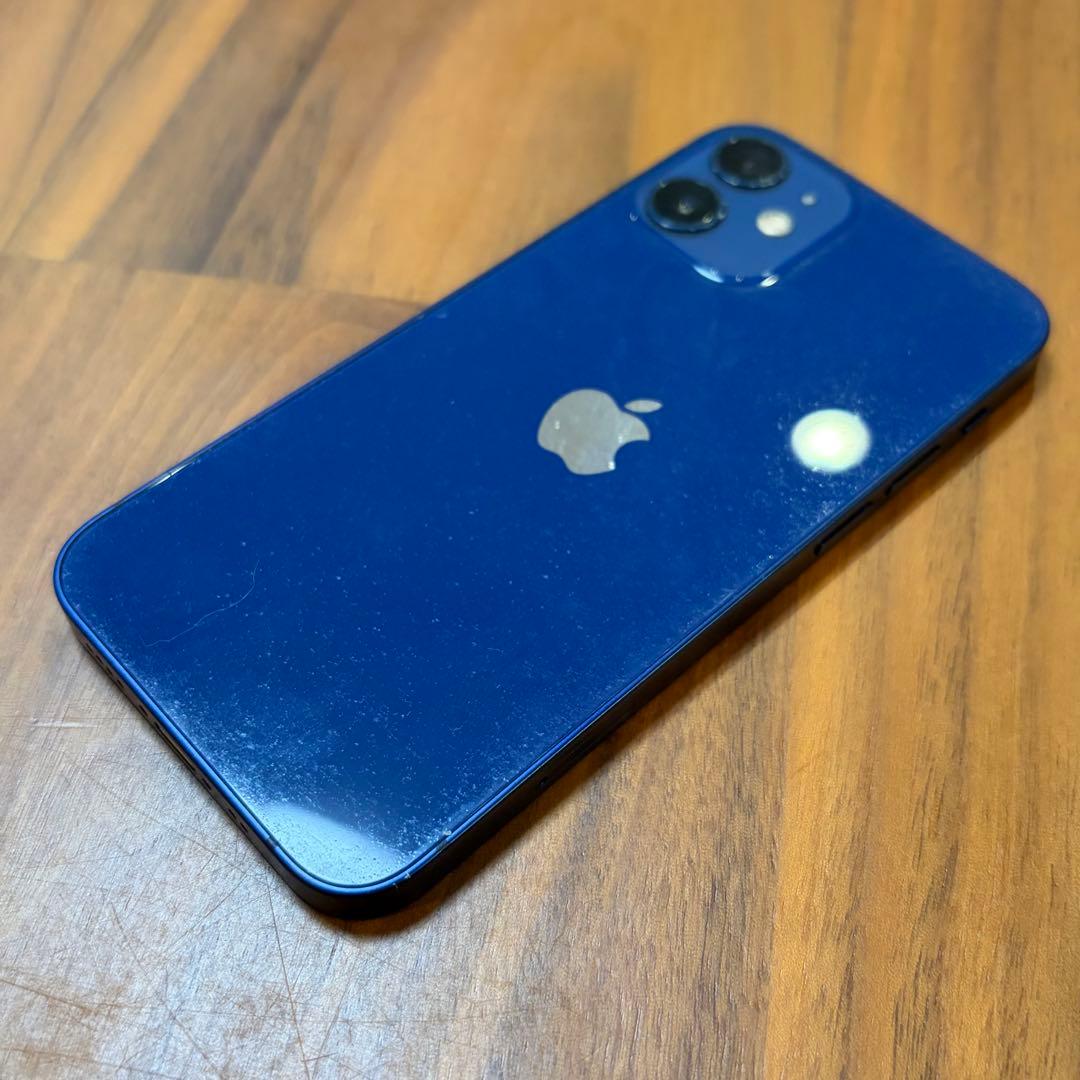 う*）様 Apple iPhone 12 mini ブルー64GB カバー　純正