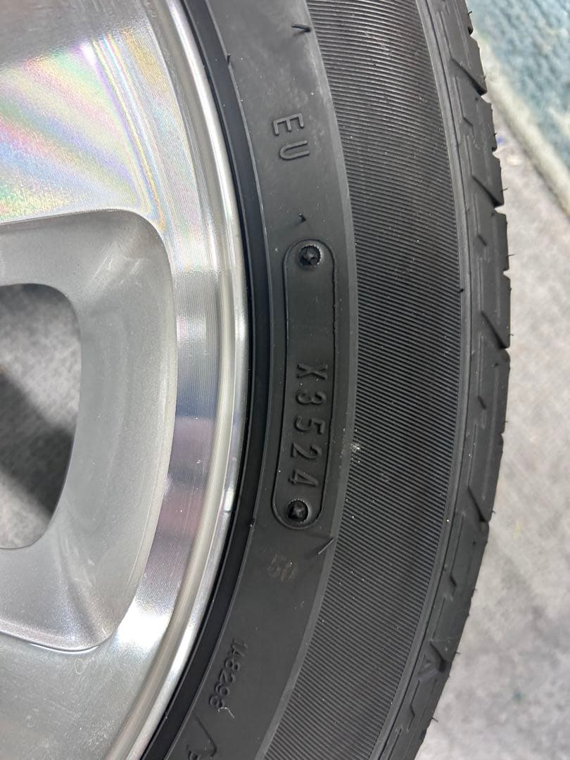 165/60/14 DUNLOP 14インチ 夏用タイヤ ホイールセット