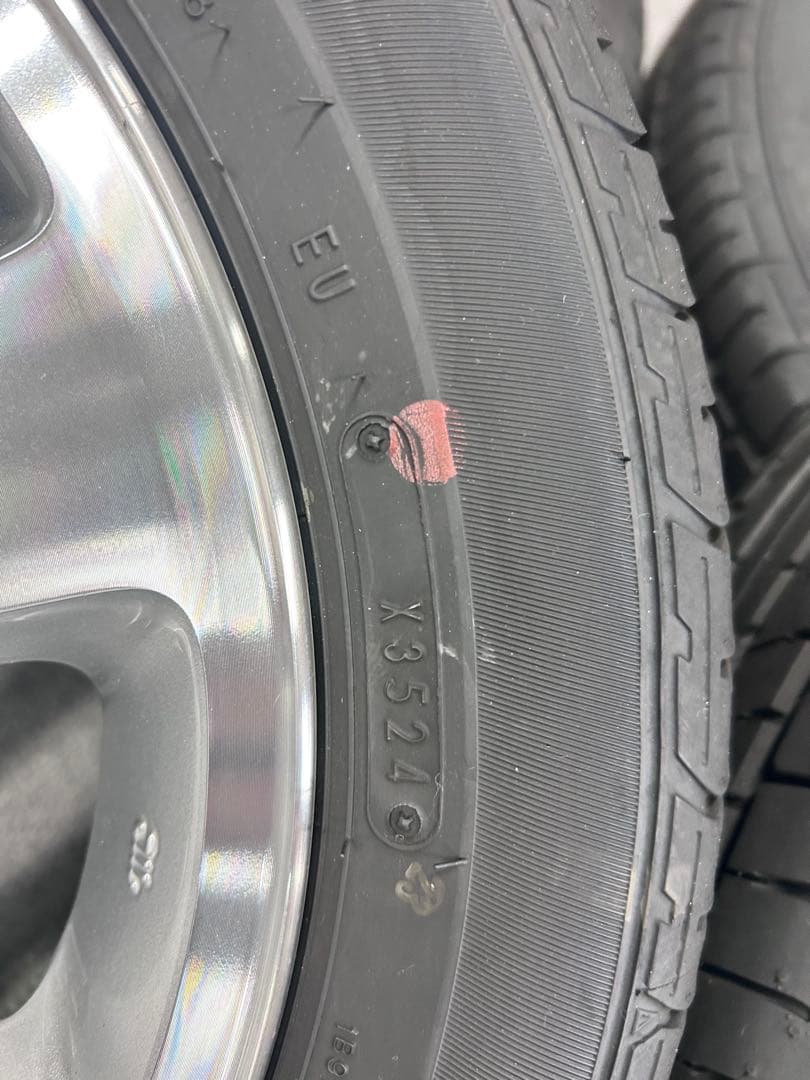 165/60/14 DUNLOP 14インチ 夏用タイヤ ホイールセット